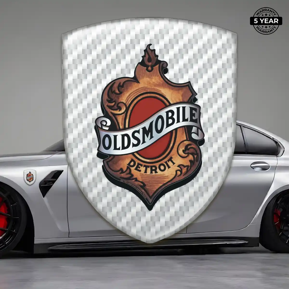 Oldsmobile 3D Domed Sticker Exterior Luxe