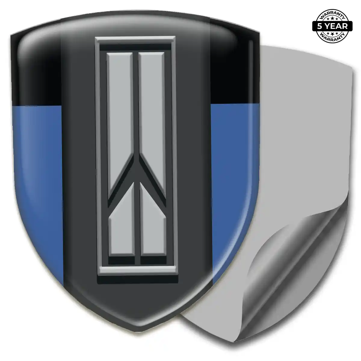 Oldsmobile 3D Domed Sticker Signature Grade