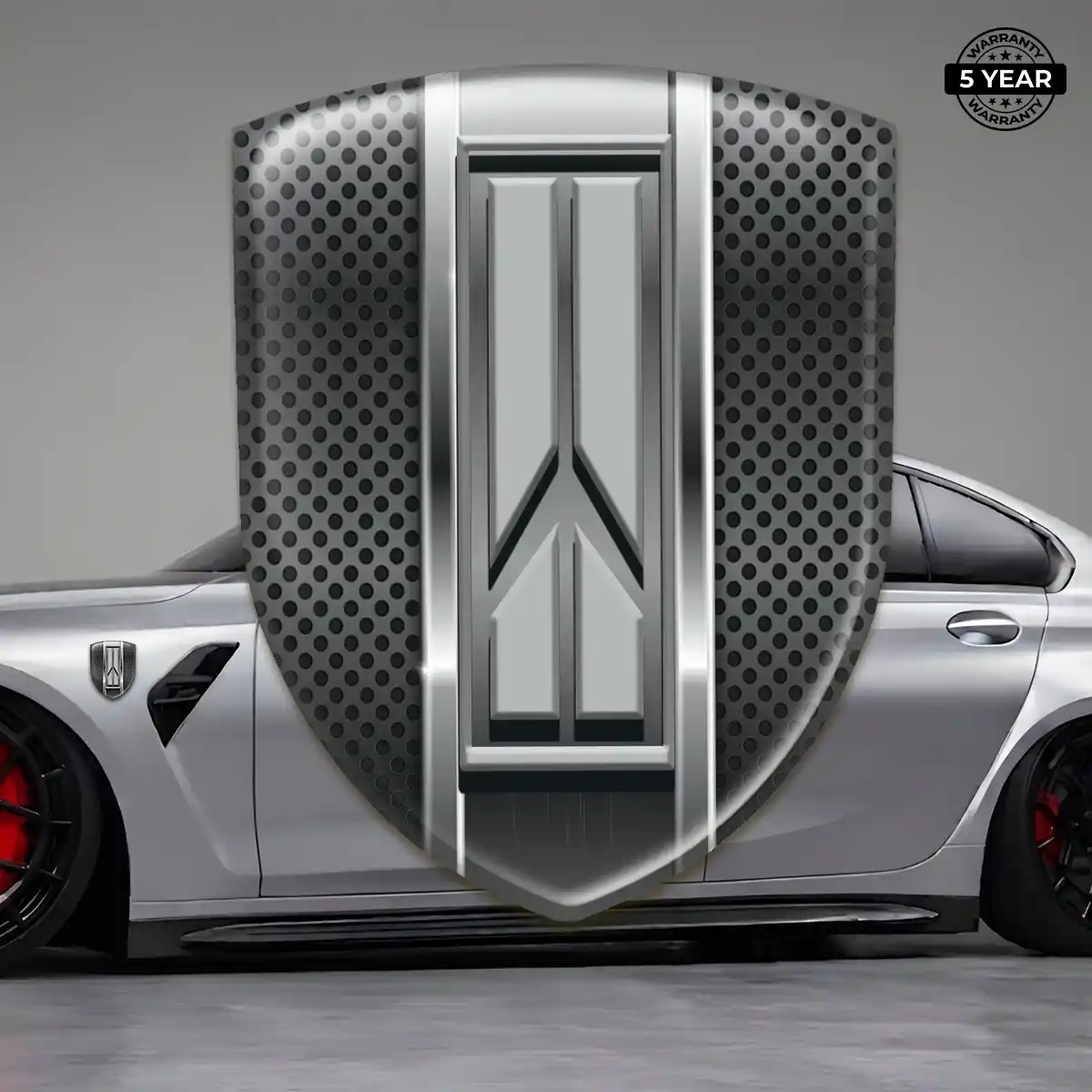 Oldsmobile 3D Emblem Sticker Interior Elegance