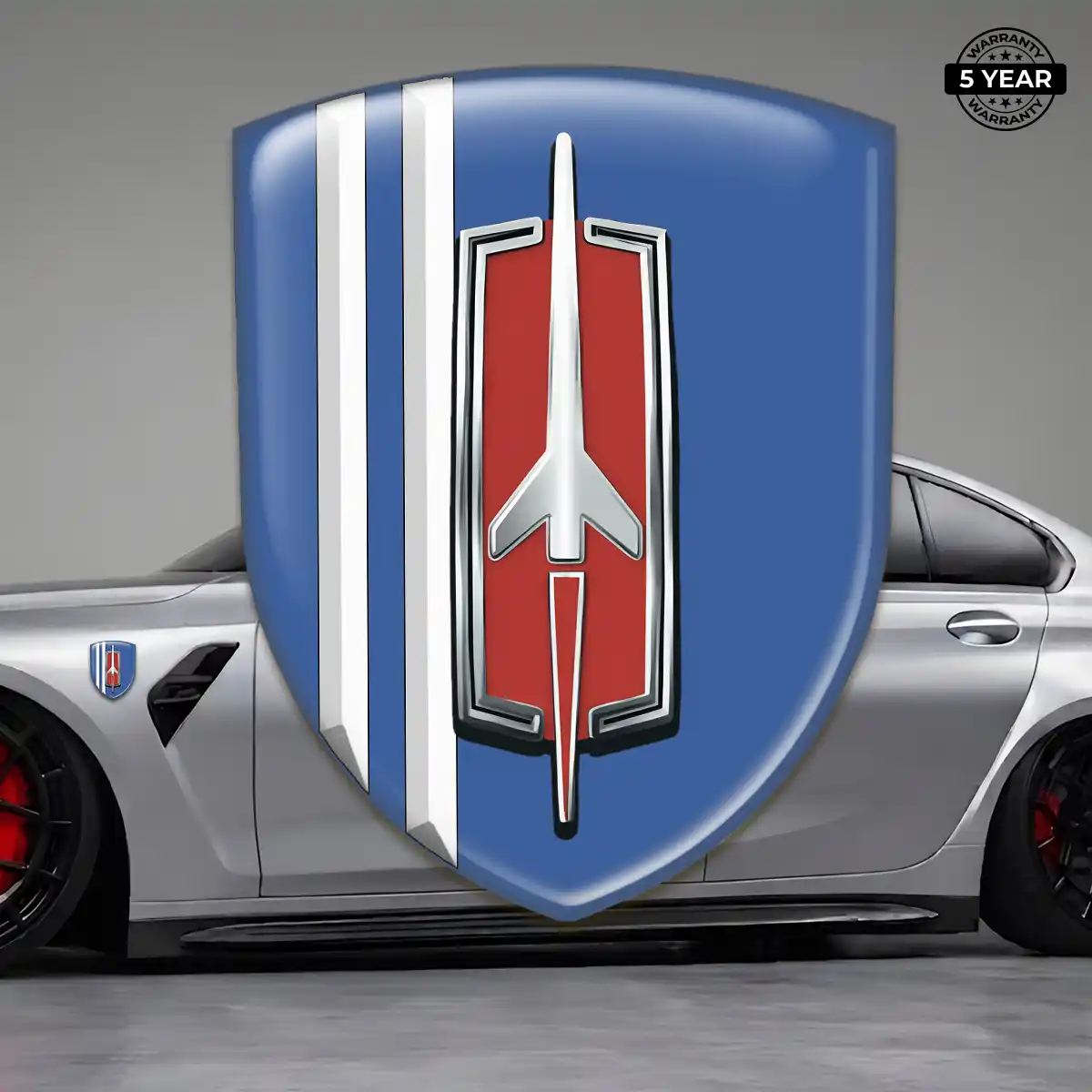 Oldsmobile 3D Emblem Sticker Refined Design