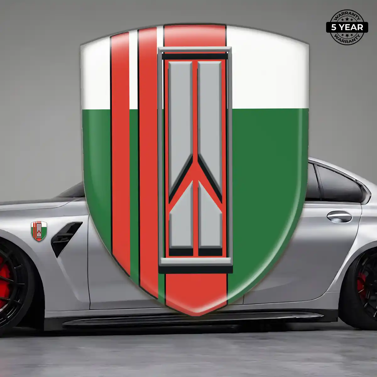 Oldsmobile 3D Emblem Sticker Resin Luxe