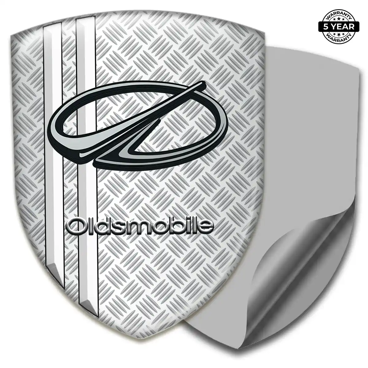 Oldsmobile 3D Emblem Sticker Signature Grade