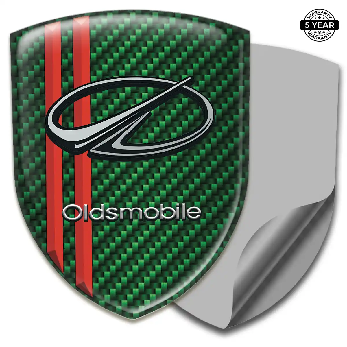 Oldsmobile 3D Gel Sticker Elite Edition