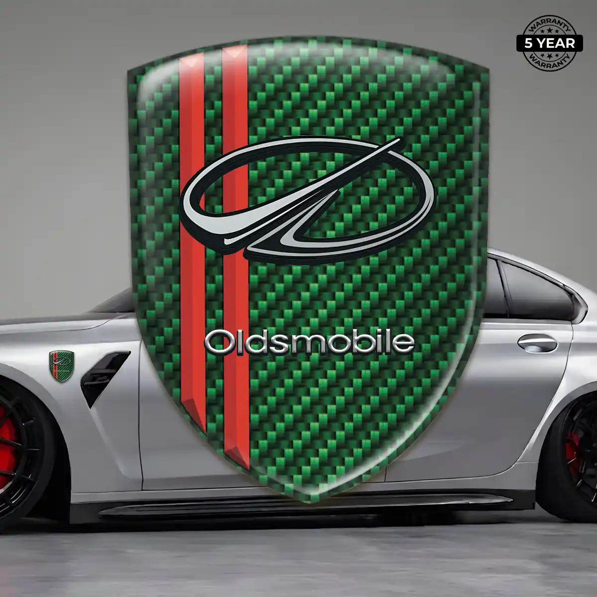 Oldsmobile 3D Gel Sticker Elite Edition
