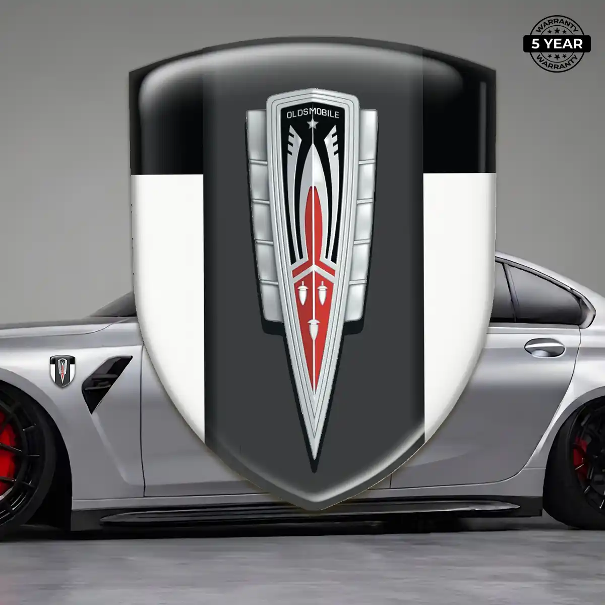 Oldsmobile 3D Gel Sticker Elite Finish