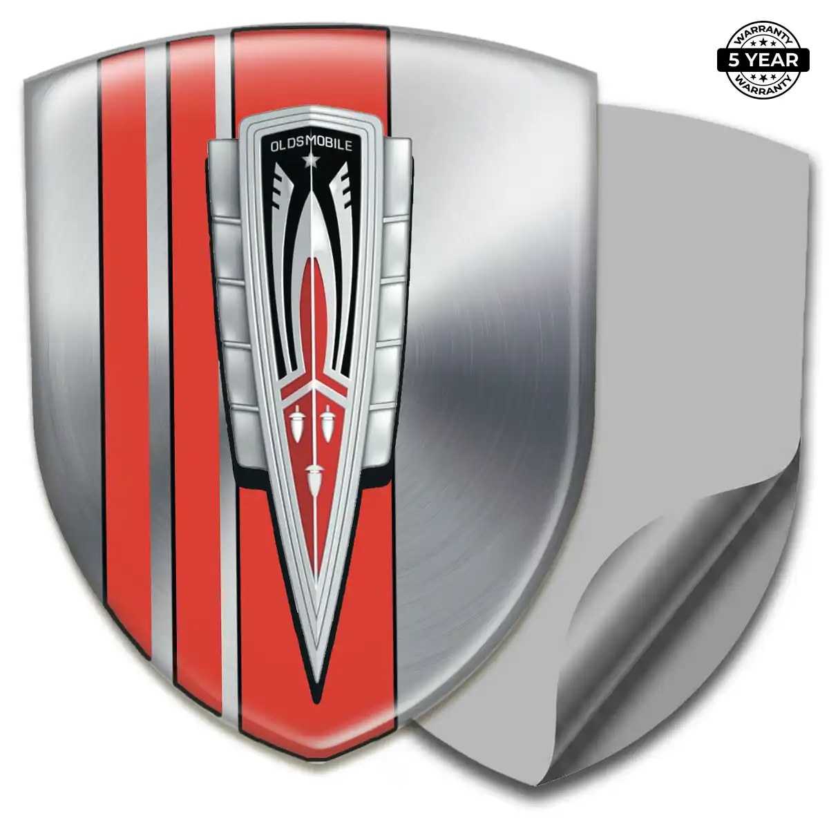 Oldsmobile 3D Gel Sticker Interior Elegance