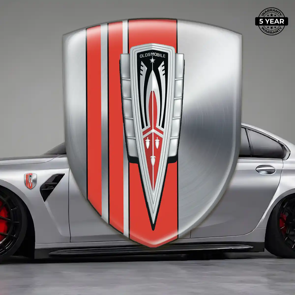 Oldsmobile 3D Gel Sticker Interior Elegance