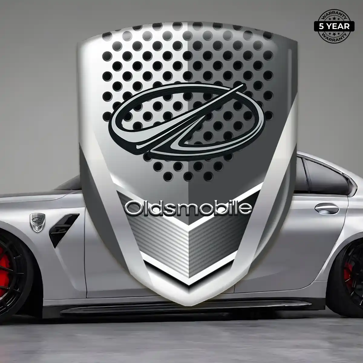 Oldsmobile 3D Gel Sticker Outer Style