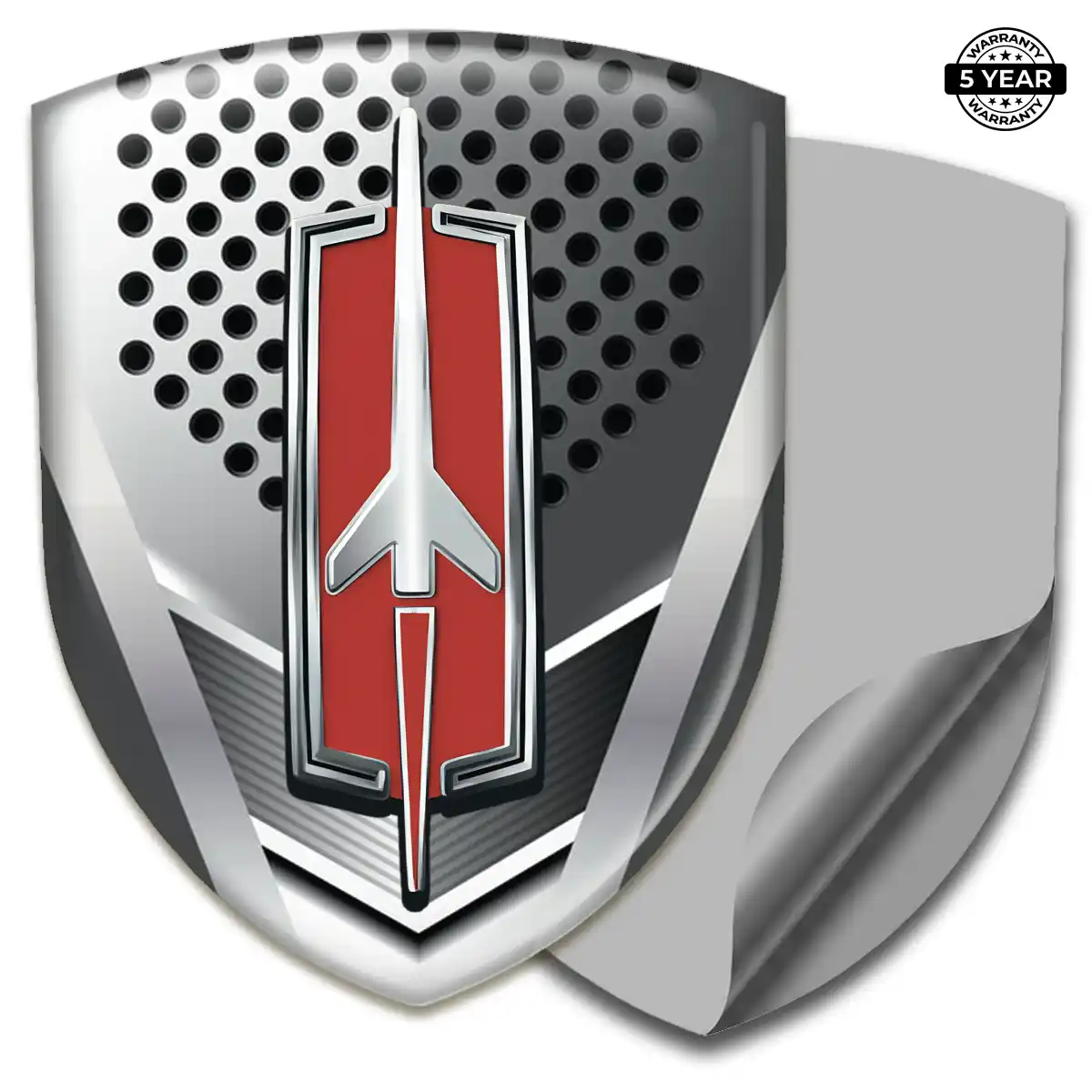 Oldsmobile 3D Gel Sticker Premium Dome