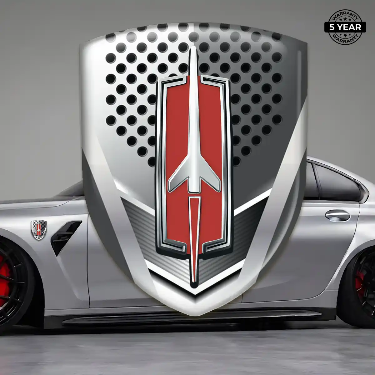 Oldsmobile 3D Gel Sticker Premium Dome