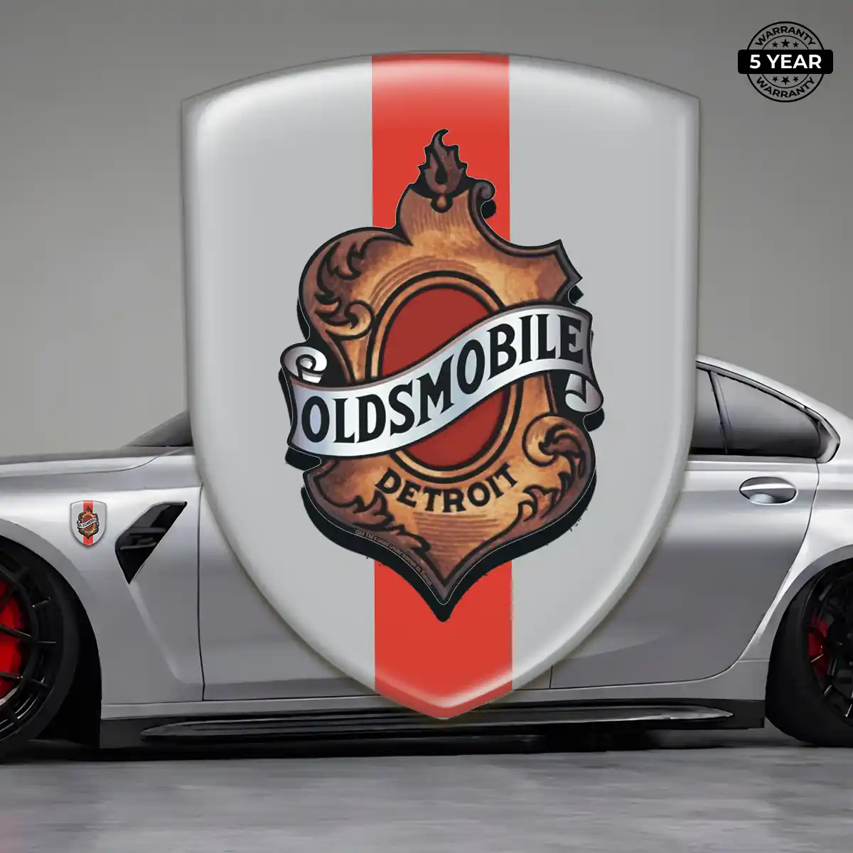 Oldsmobile 3D Gel Sticker Resin Luxe