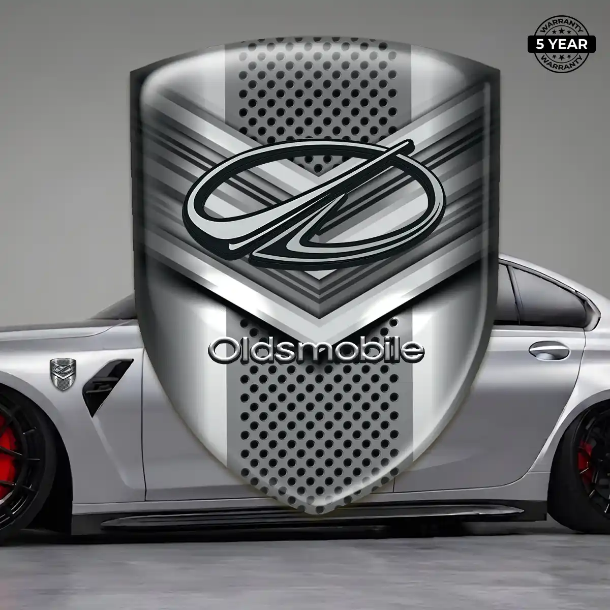 Oldsmobile 3D Gel Sticker Signature Grade