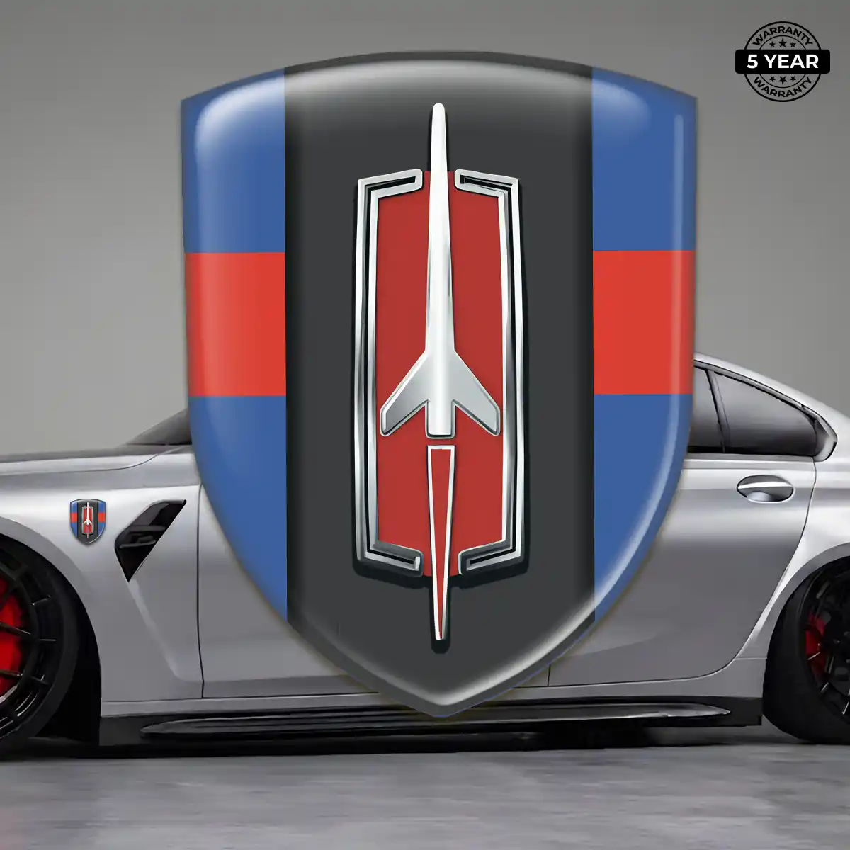 Oldsmobile 3D Logo Sticker Cabin Style