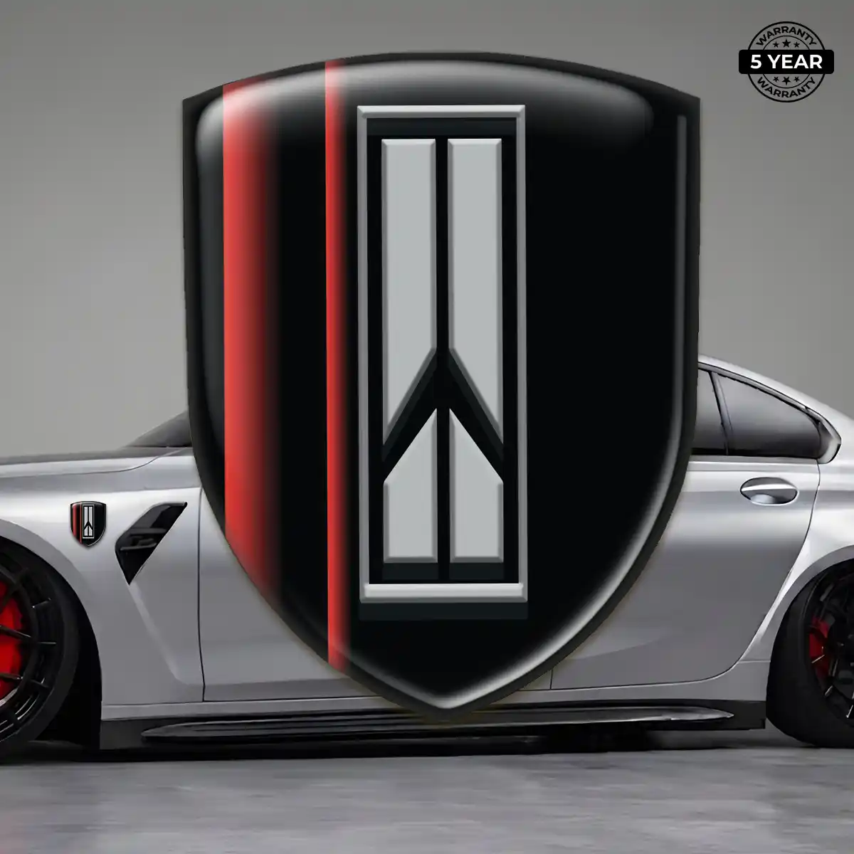 Oldsmobile 3D Logo Sticker Deluxe Edition