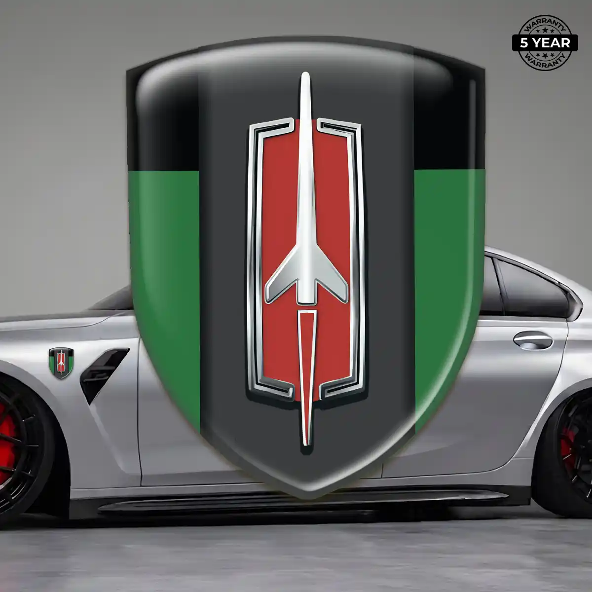 Oldsmobile 3D Logo Sticker Elite Finish