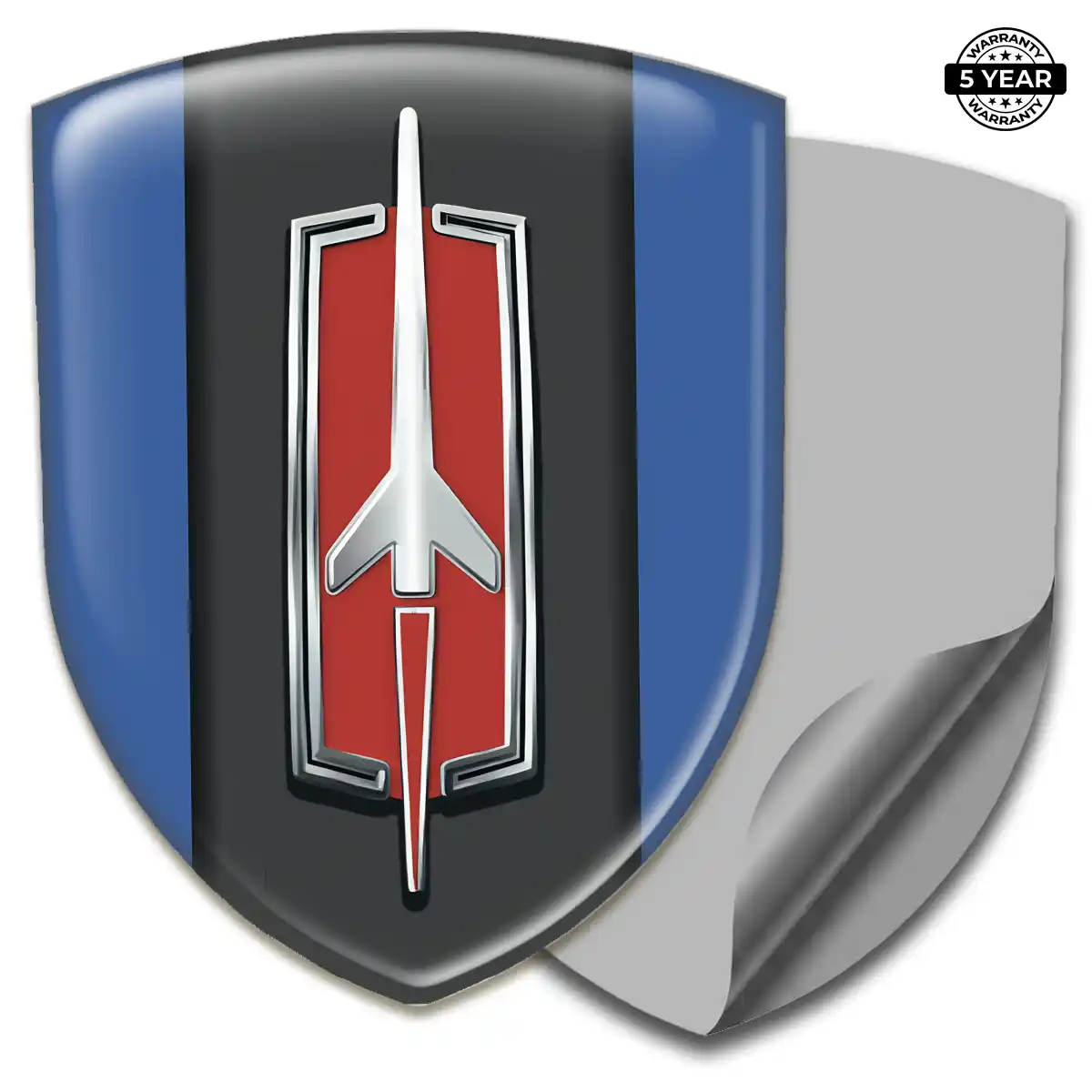 Oldsmobile 3D Logo Sticker Refined Design