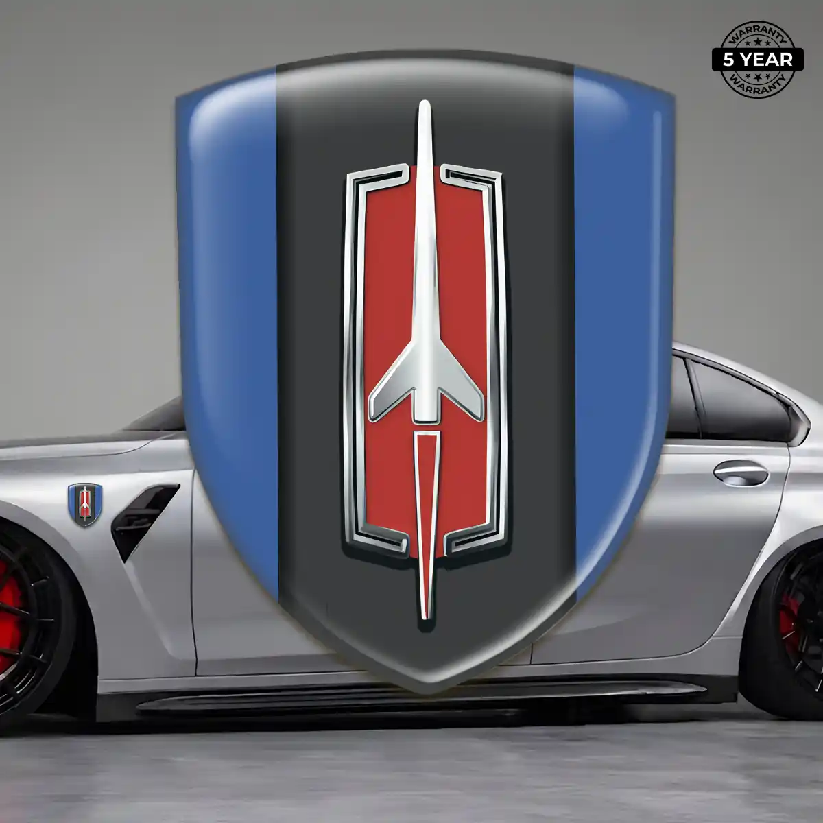 Oldsmobile 3D Logo Sticker Refined Design
