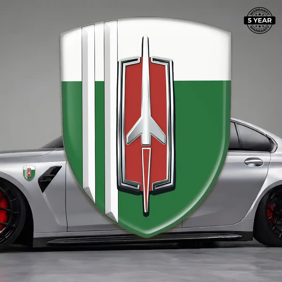 Oldsmobile 3D Logo Sticker Sleek Style