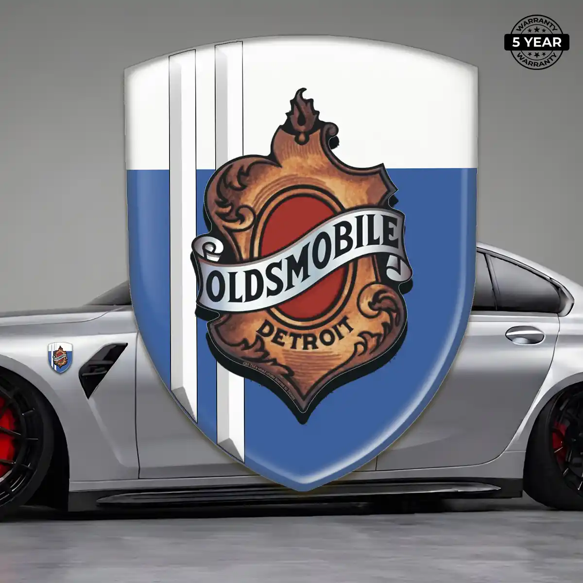 Oldsmobile 3D Resin Sticker Elite Finish