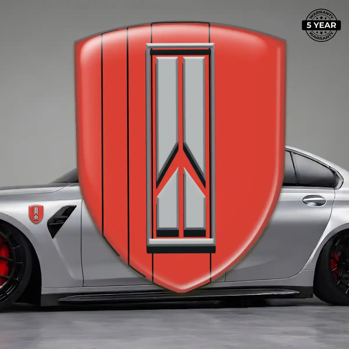 Oldsmobile 3D Resin Sticker Interior Elegance