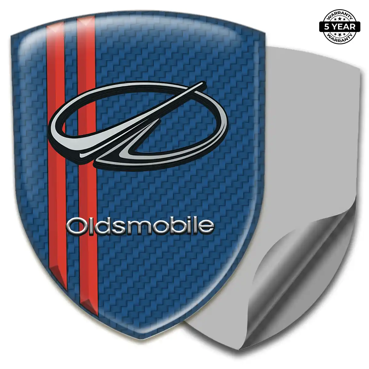 Oldsmobile 3D Resin Sticker Prime Quality