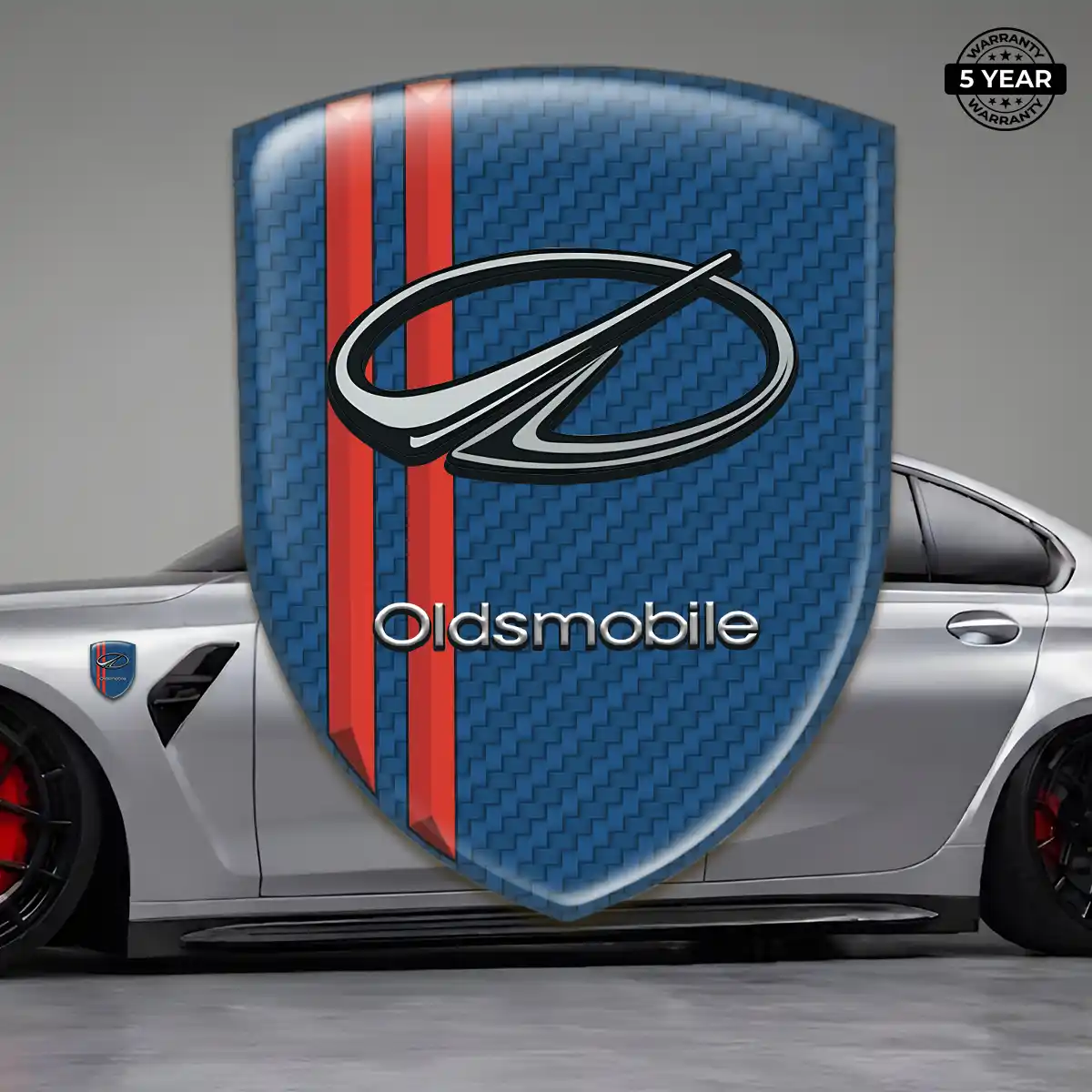 Oldsmobile 3D Resin Sticker Prime Quality