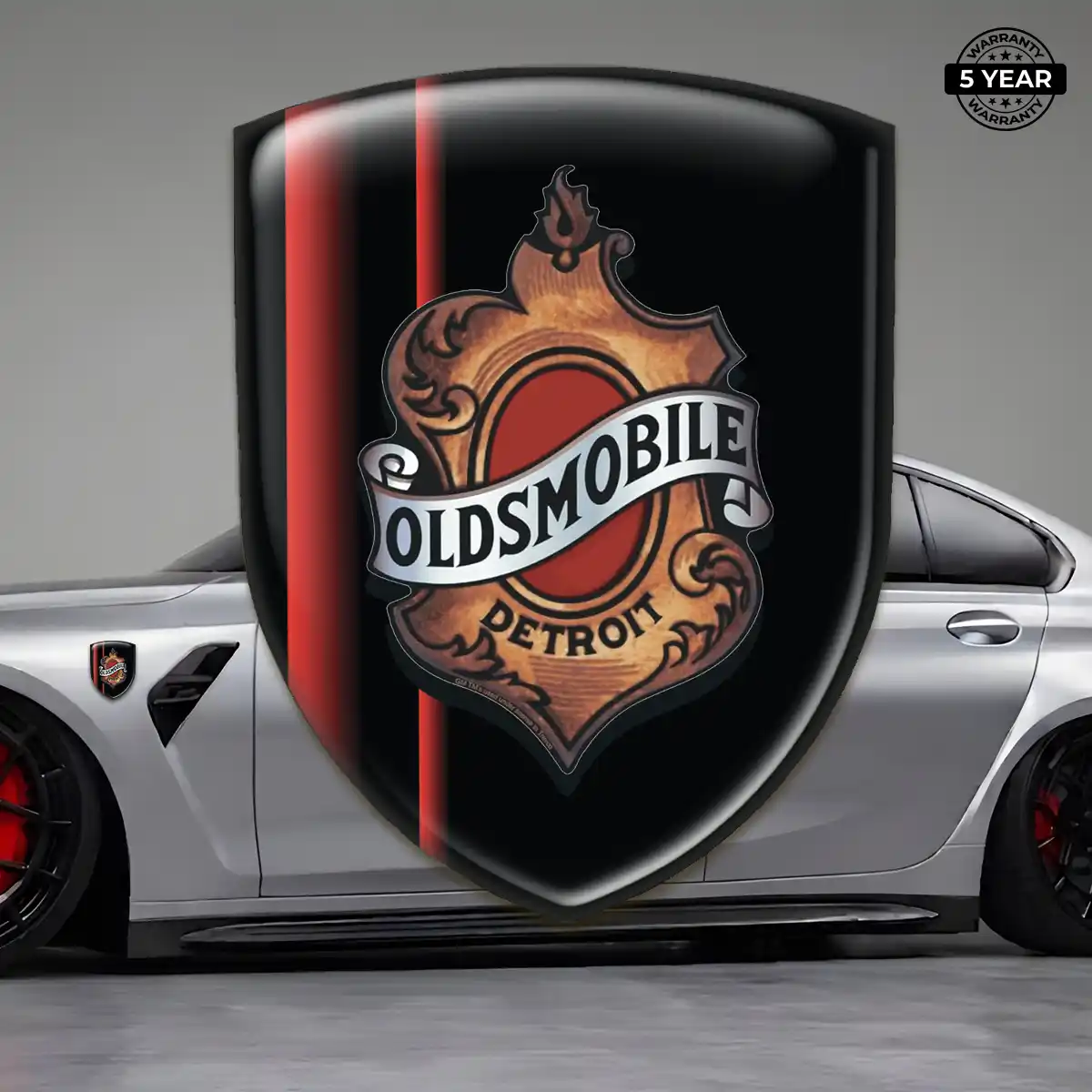 Oldsmobile 3D Resin Sticker Resin Elite