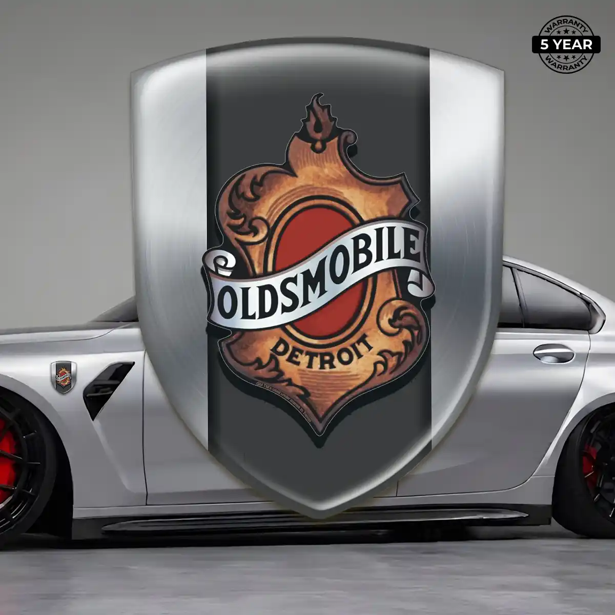 Oldsmobile 3D Resin Sticker Superior Craft