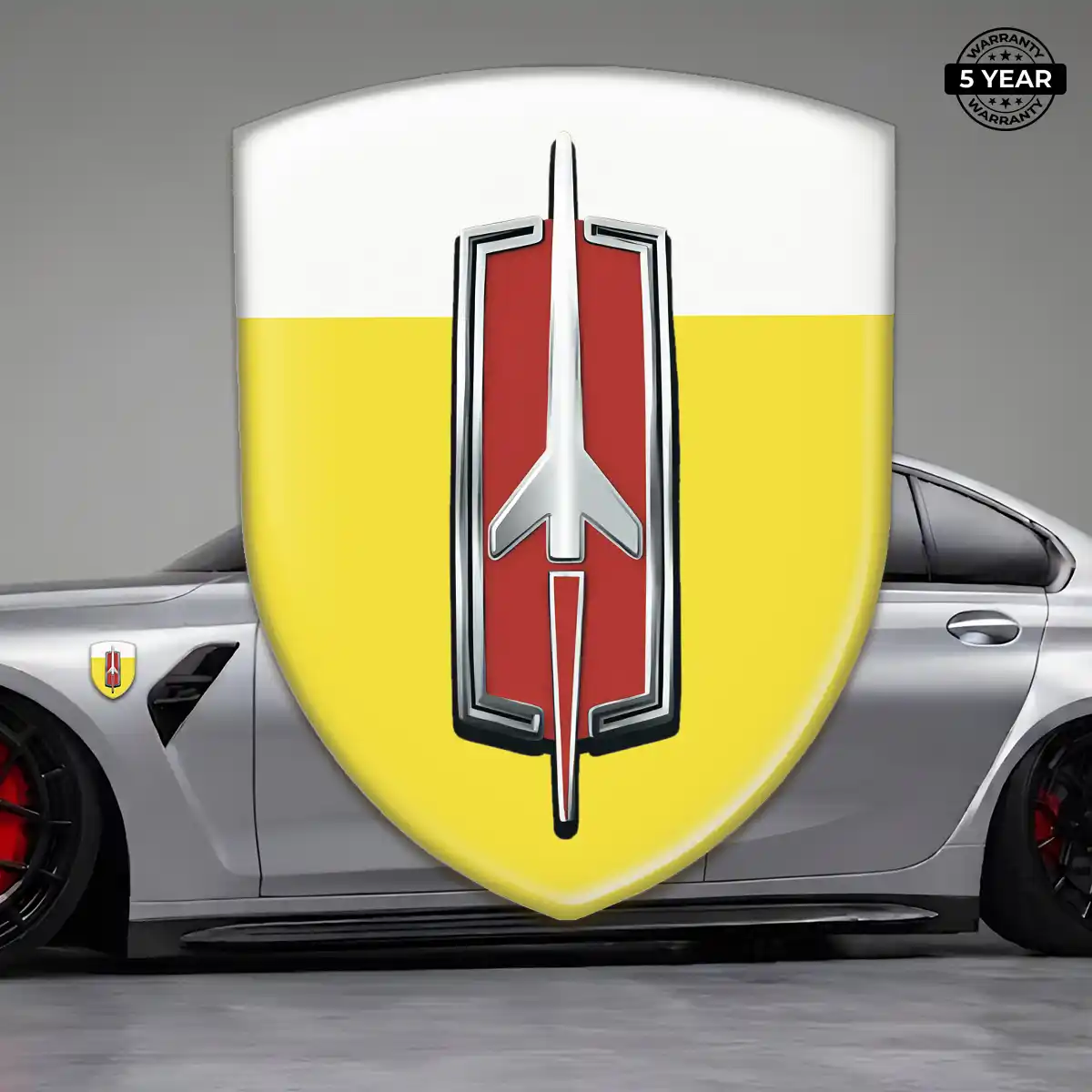 Oldsmobile Automotive Emblem Sticker Interior Luxe