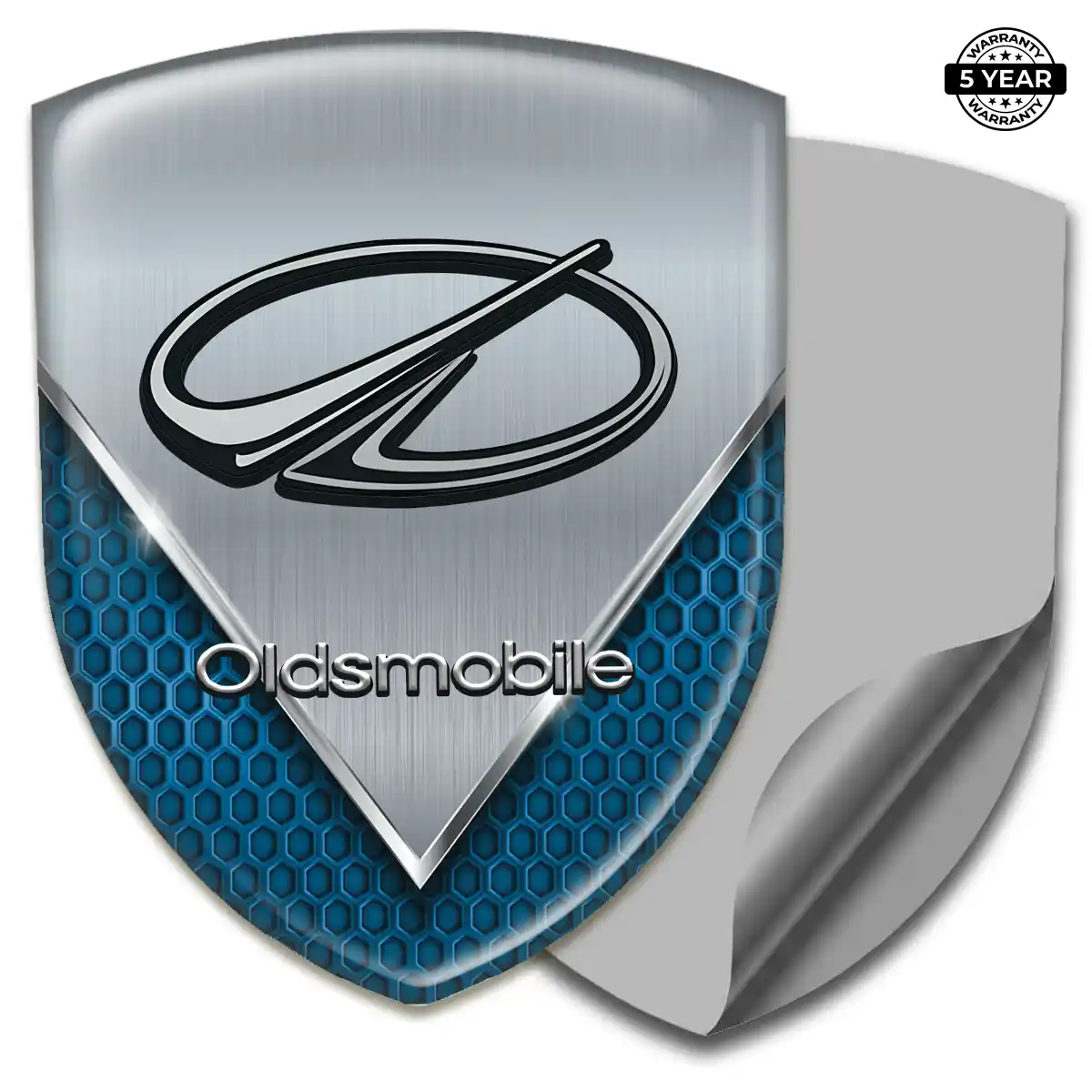 Oldsmobile Automotive Emblem Sticker Noble Edition