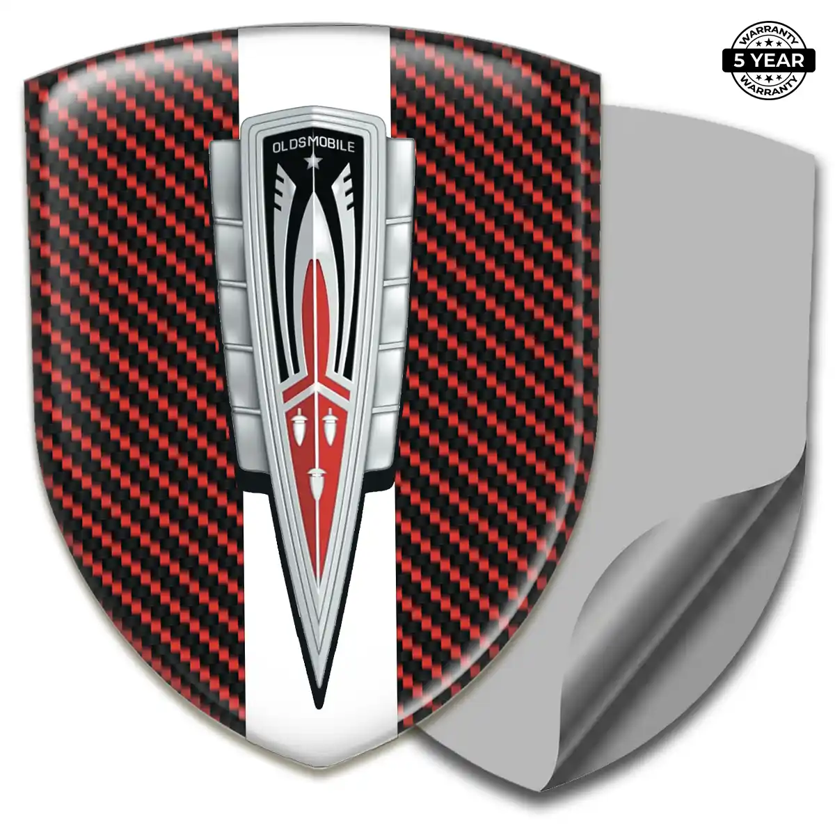 Oldsmobile Automotive Logo Sticker Cabin Style