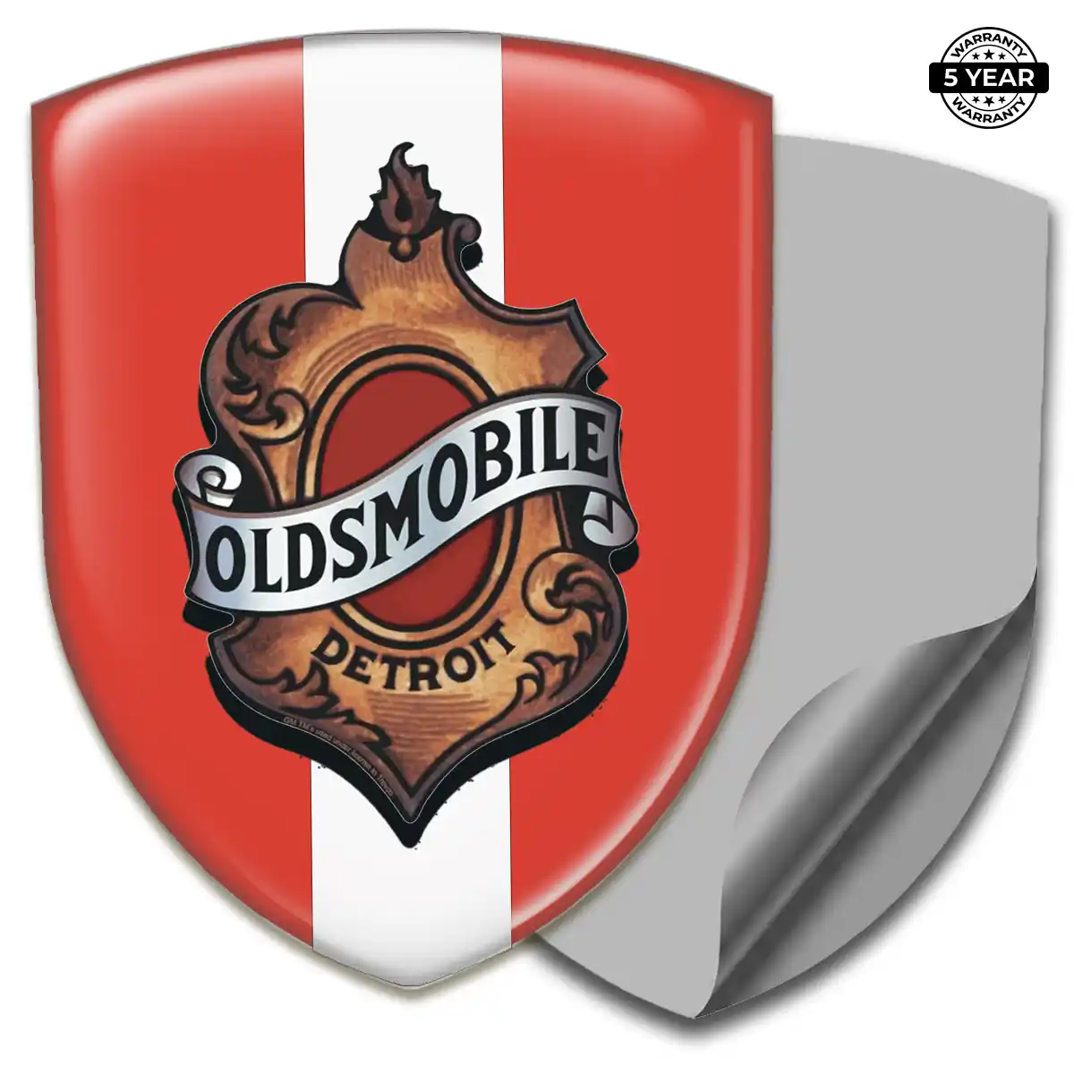 Oldsmobile Automotive Logo Sticker Elite Edition