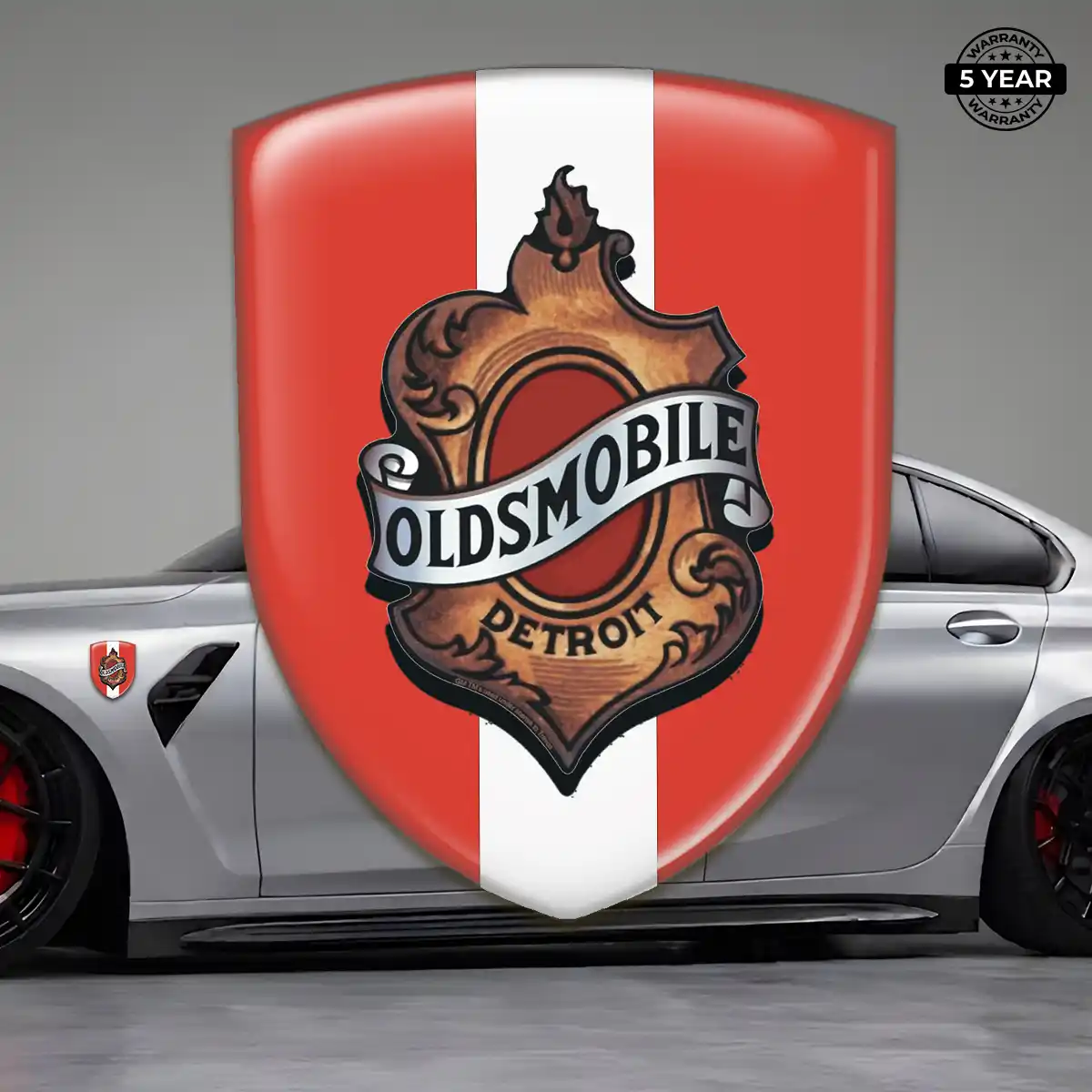 Oldsmobile Automotive Logo Sticker Elite Edition