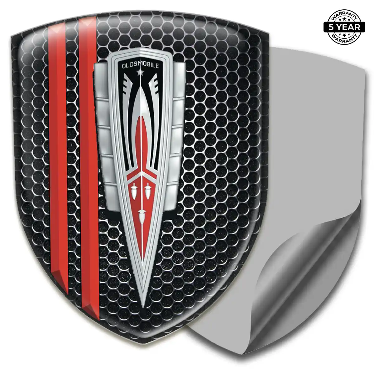 Oldsmobile Automotive Resin Decal Elite Edition
