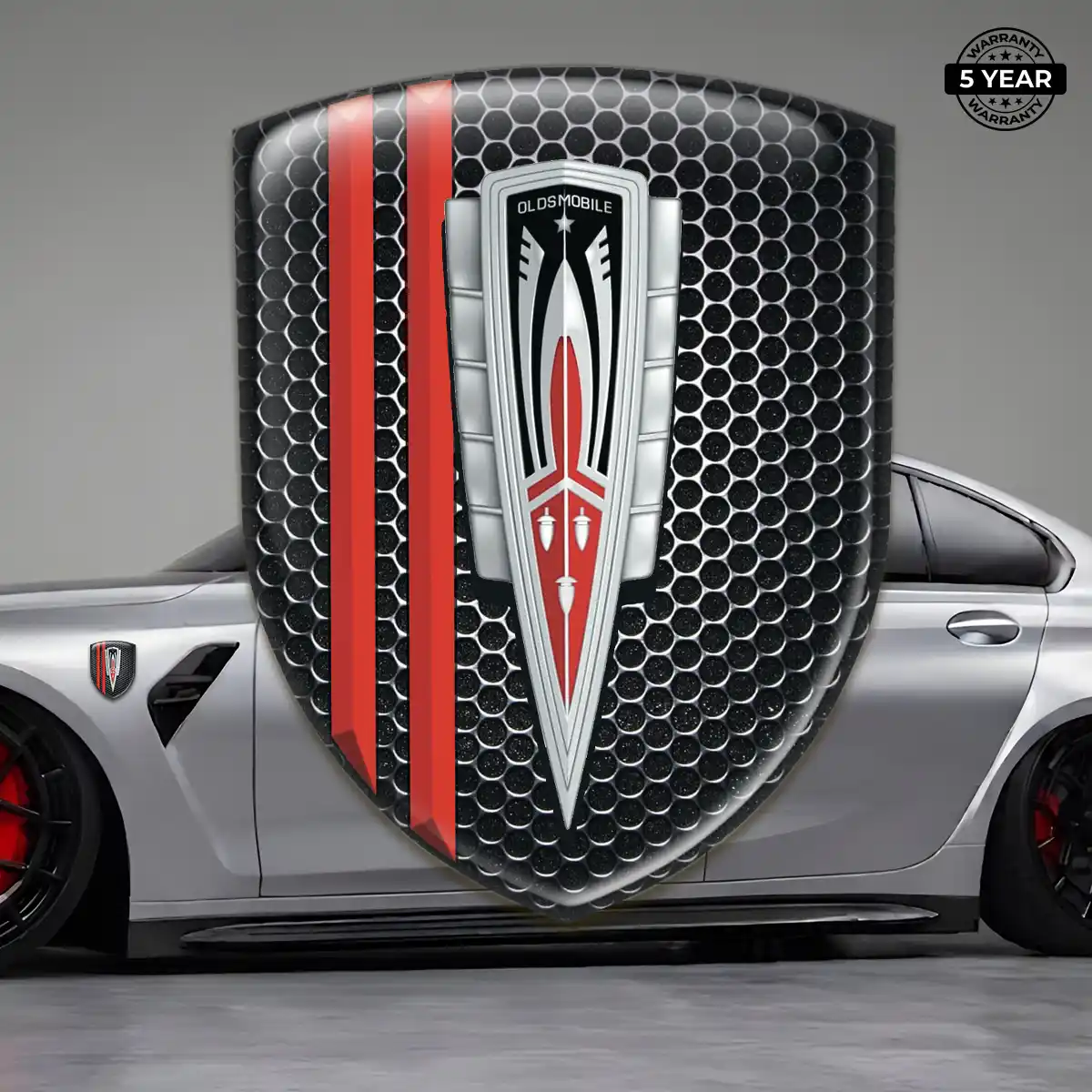 Oldsmobile Automotive Resin Decal Elite Edition