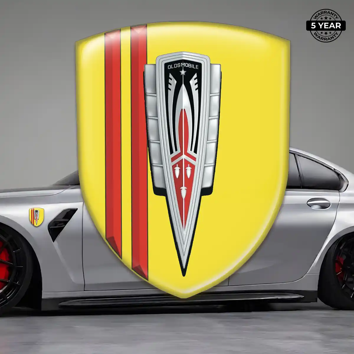 Oldsmobile Automotive Resin Decal Elite Finish