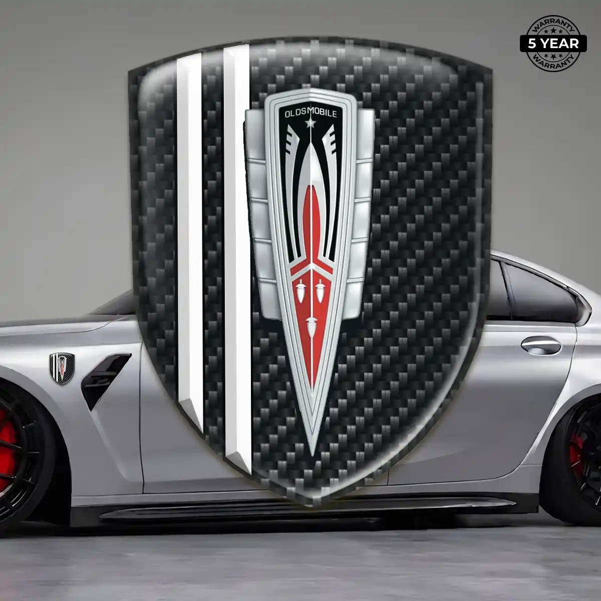 Oldsmobile Automotive Resin Decal Exterior Luxe