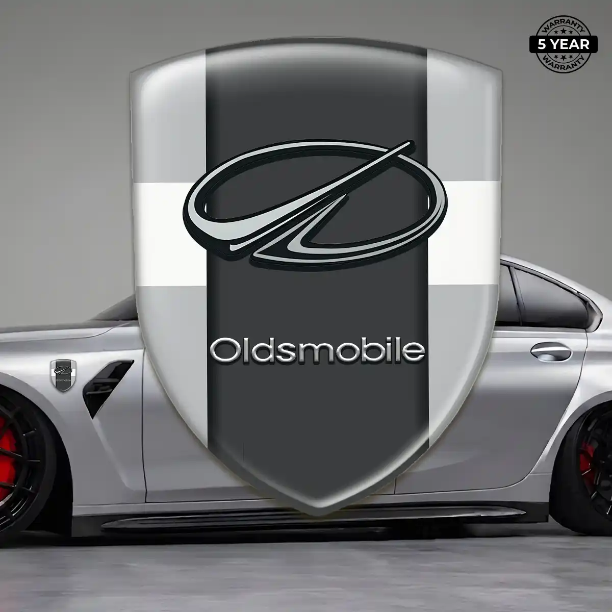 Oldsmobile Automotive Resin Decal Interior Elegance