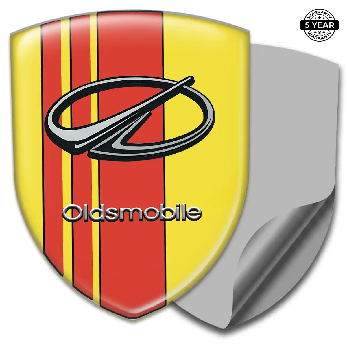 Oldsmobile Automotive Resin Decal Premium Dome