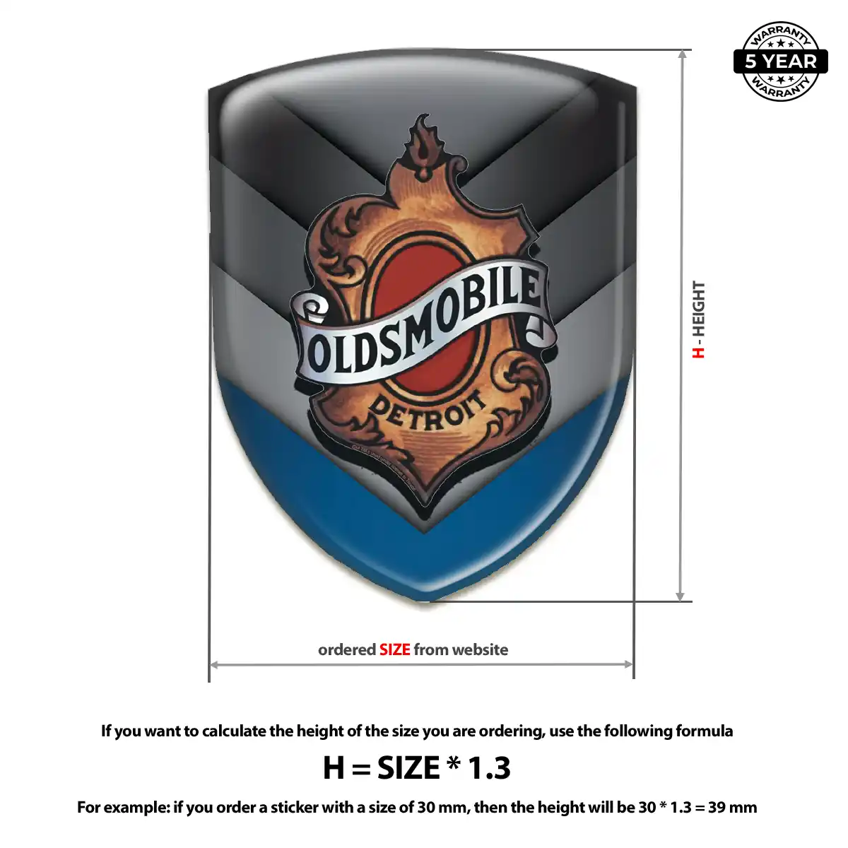 Oldsmobile Badge Noble Edition