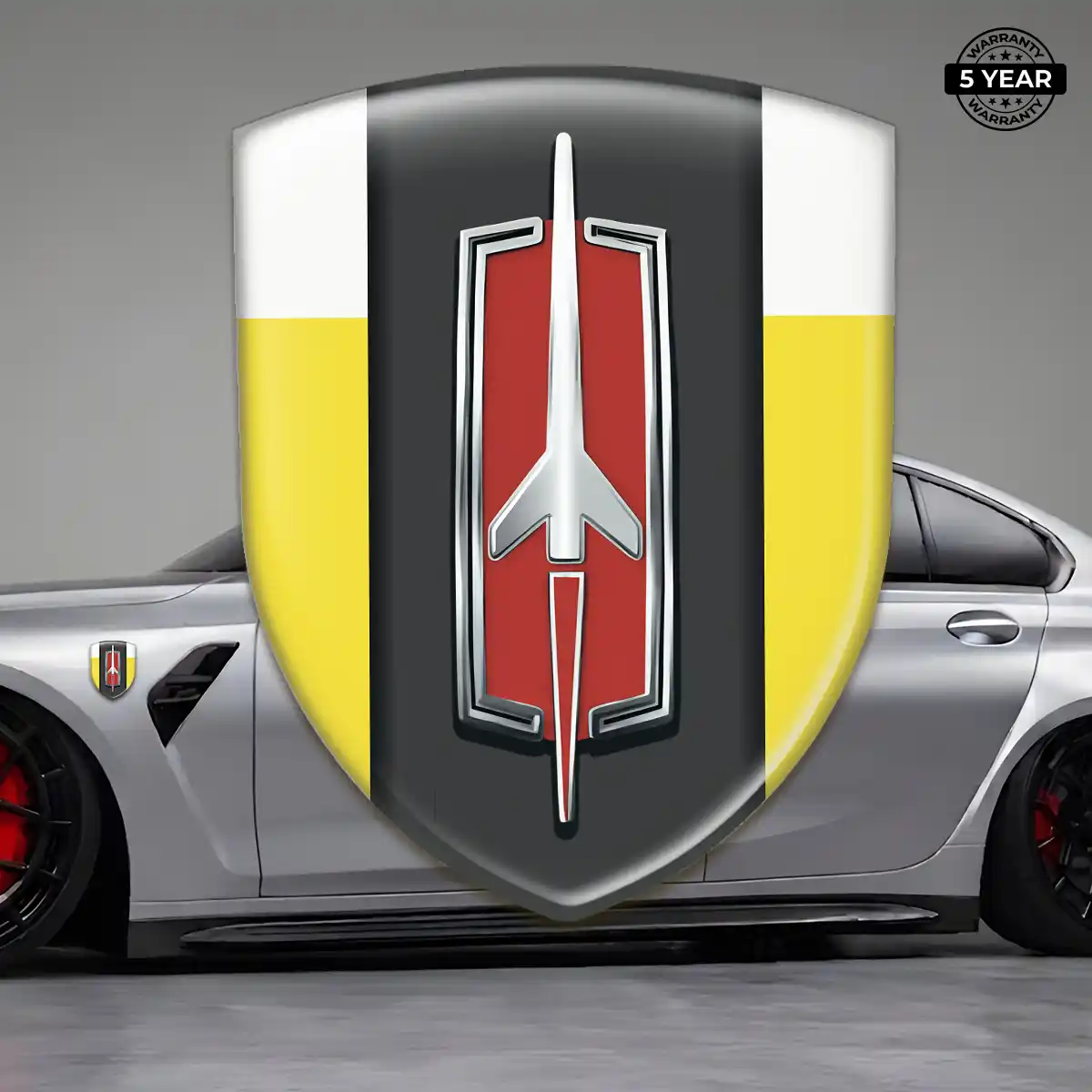 Oldsmobile Badge Sleek Style