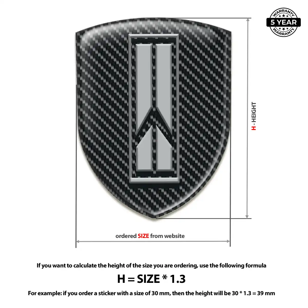 Oldsmobile Car Badge Sticker Elite Edition