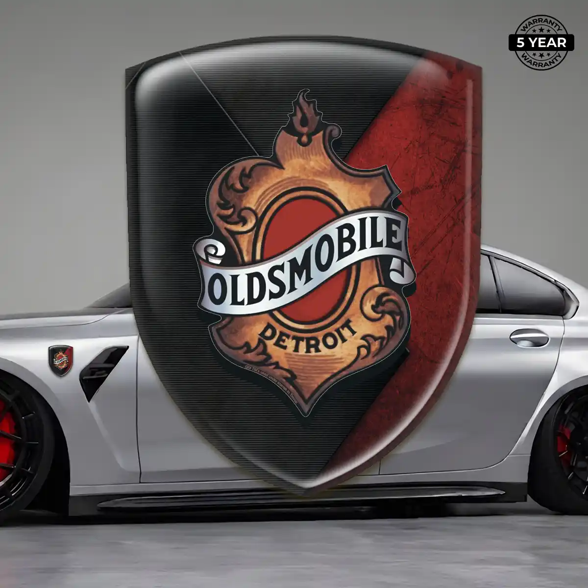 Oldsmobile Car Badge Sticker Exterior Luxe