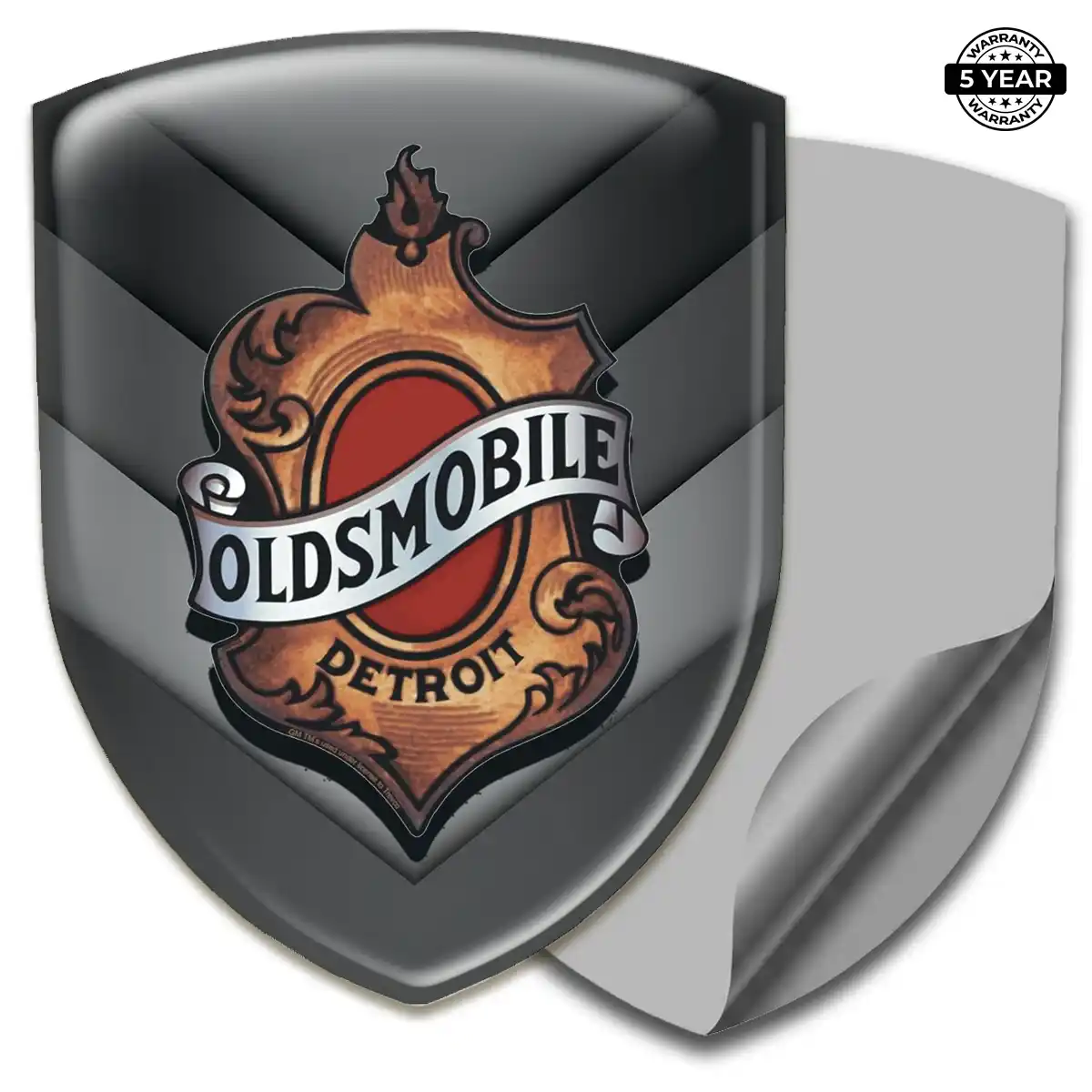 Oldsmobile Car Badge Sticker Prestige Line