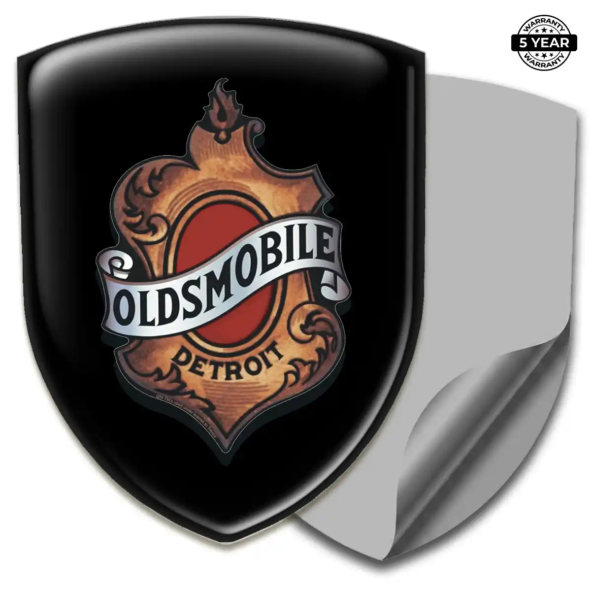Oldsmobile Car Badge Sticker Resin Luxe