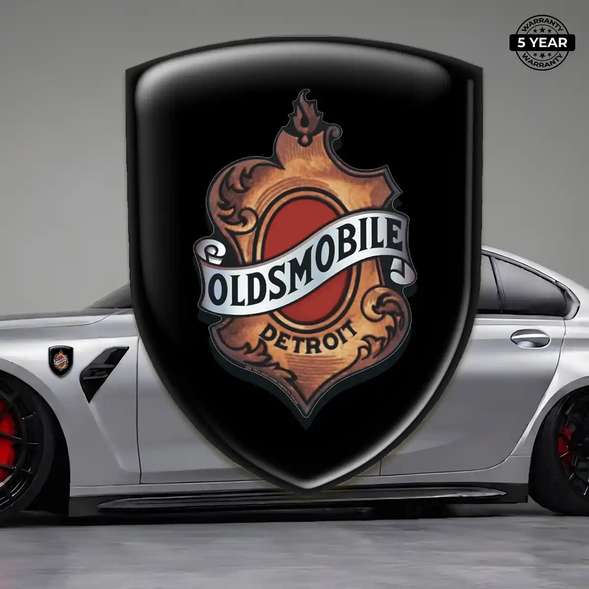 Oldsmobile Car Badge Sticker Resin Luxe