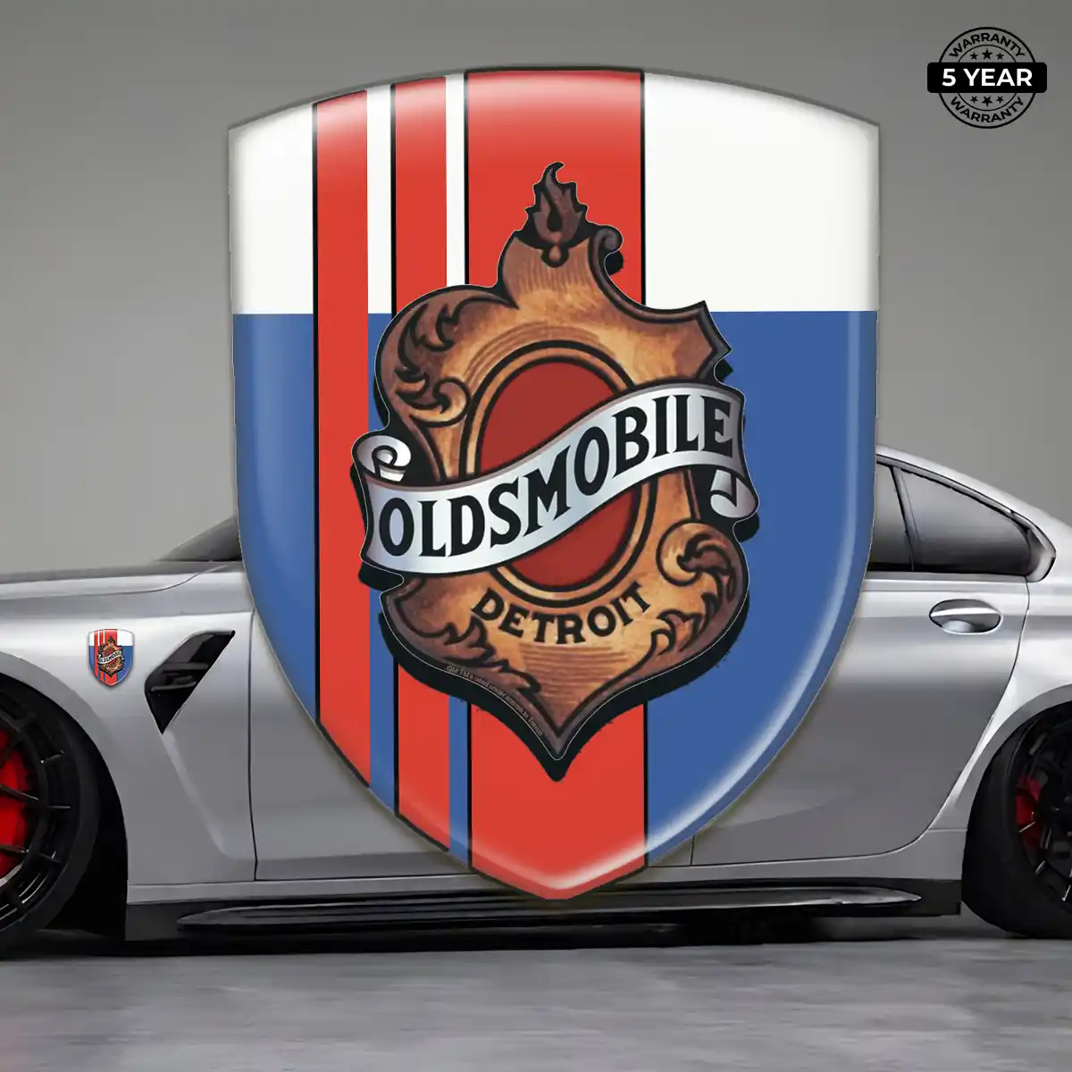 Oldsmobile Car Emblem Decal Cabin Style