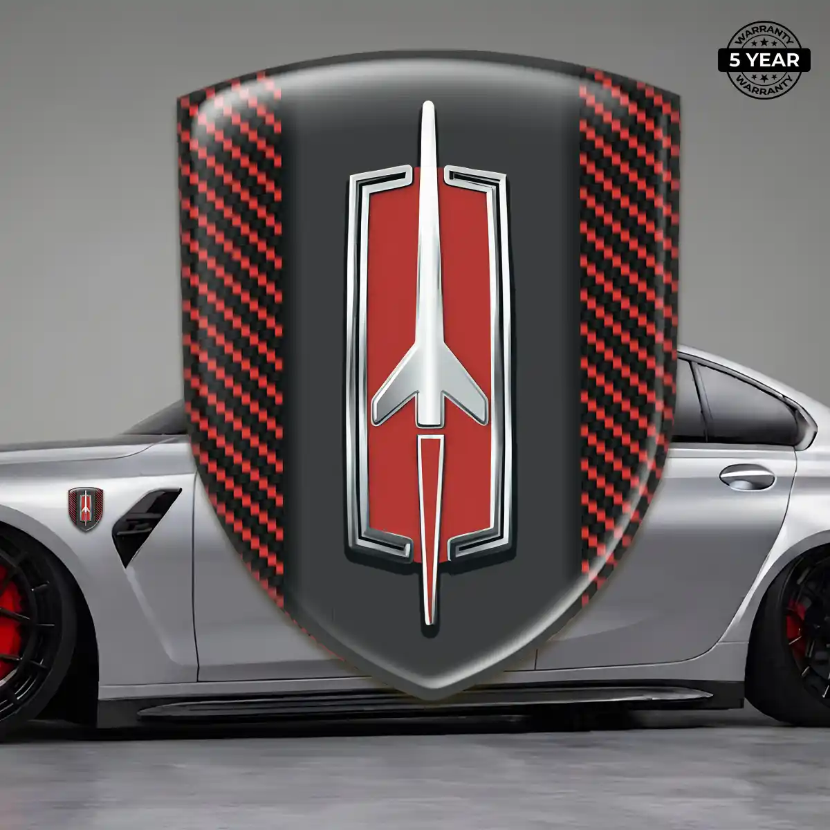 Oldsmobile Car Emblem Decal Deluxe Edition