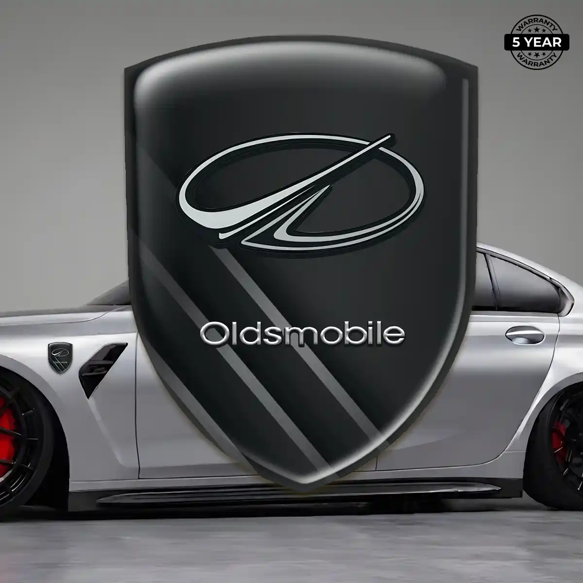 Oldsmobile Car Emblem Decal Exterior Luxe