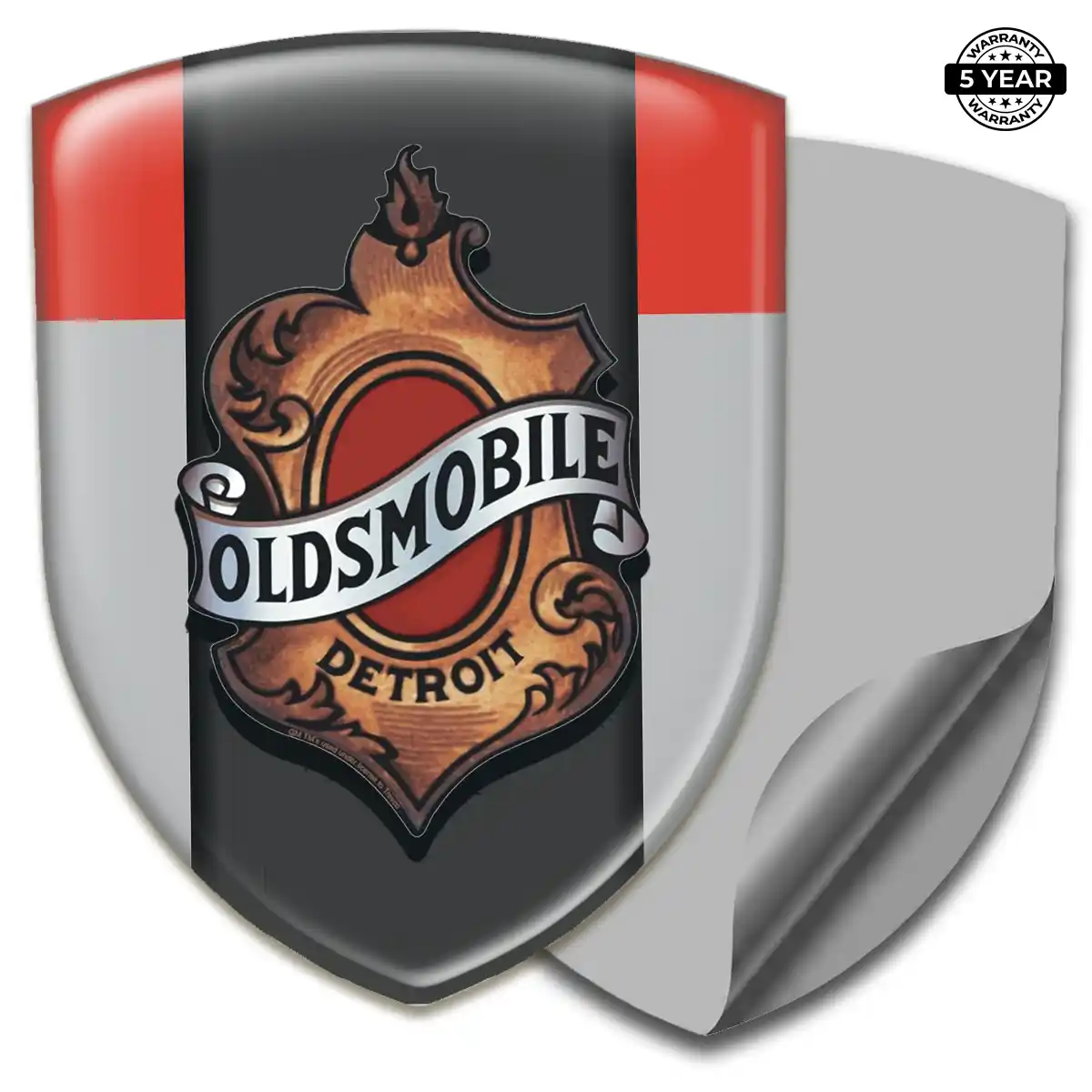 Oldsmobile Car Emblem Decal Interior Elegance